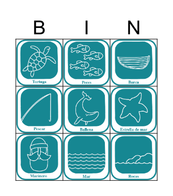 EL MAR Bingo Card