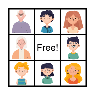 Family Bingo Card