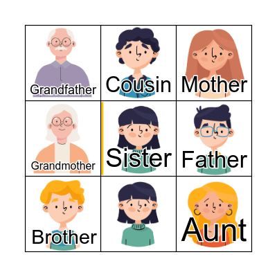 Family Bingo Card