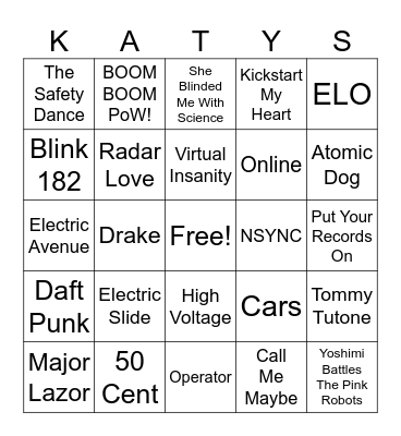 Tech Talks Bingo Card