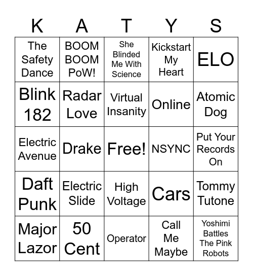Tech Talks Bingo Card