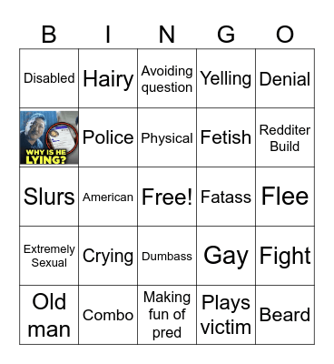 Pred Bingo Card