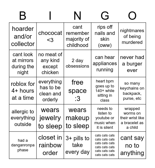 elle specific questionable flags bingo Card
