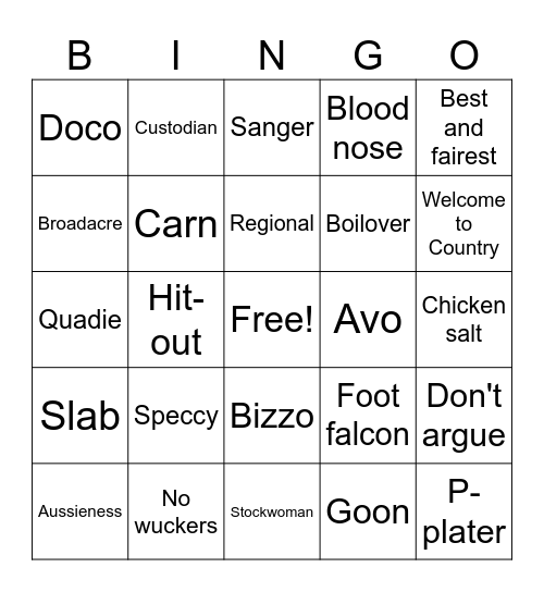 Icebreaker Bingo Card
