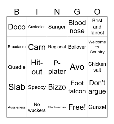 Icebreaker Bingo Card