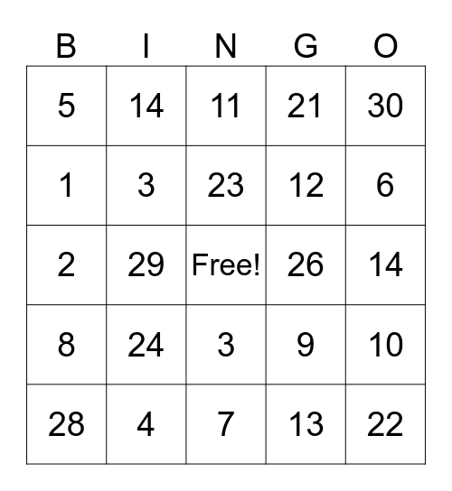 Untitled Bingo Card untitled-bingo-card