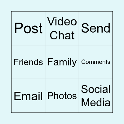 Technology! Bingo Card