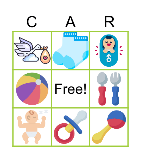 BABY SANCHEZ Bingo Card