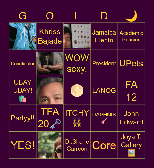 ⭐️F⭐️A⭐️S⭐️O⭐️ ⭐️B⭐️I⭐️N⭐️G⭐️O⭐️ Bingo Card