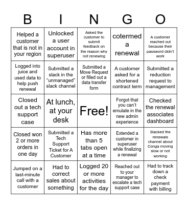 Back to School Bingo! Bingo Card