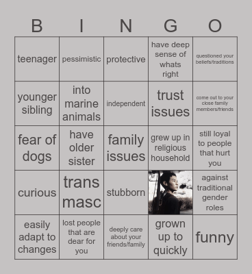 LEV Bingo Card
