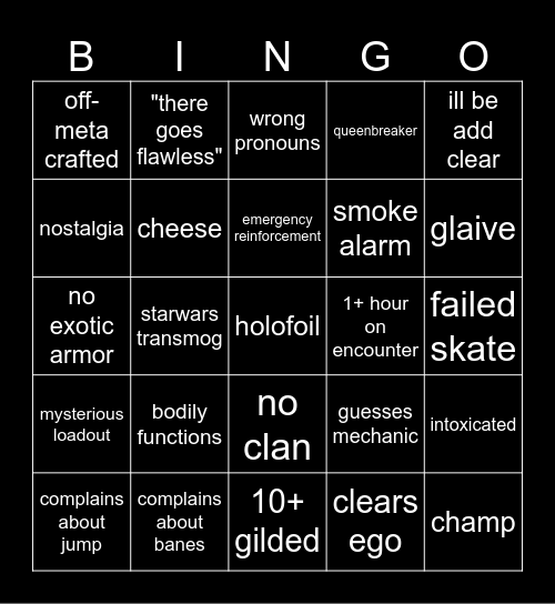 Bingo Yipee Bingo Card