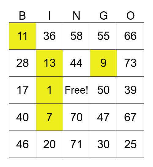 Earth and Life Science Bingo Card