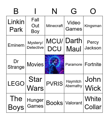 GC Bingo Card