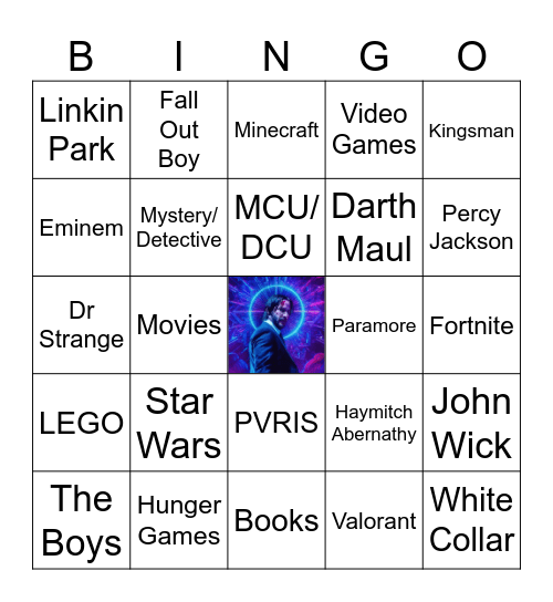 GC Bingo Card