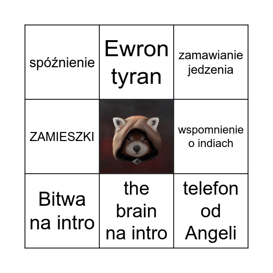 STREAM EWRONA BINGO Card