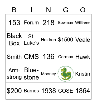 MLWGS TRIVIA Bingo Card