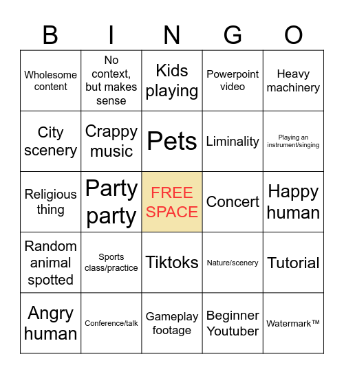 Uz izgerbsanos! Bingo Card
