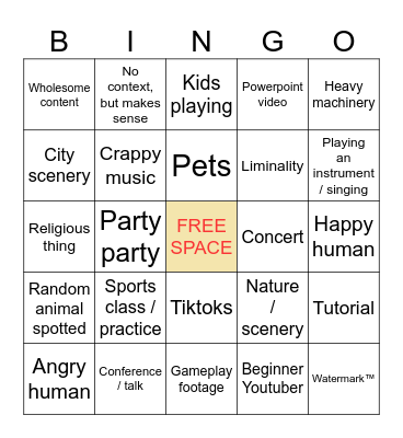 Uz izgerbsanos! Bingo Card