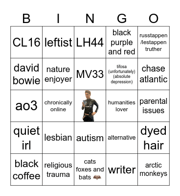 Nari’s Bingo Card