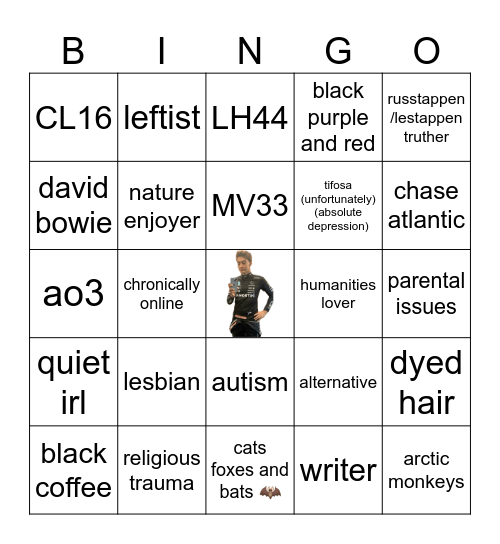 Nari’s Bingo Card