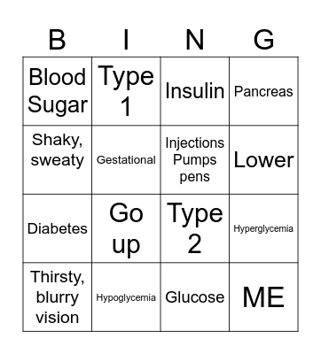 DIA-BINGO Card