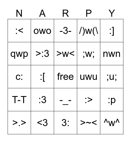 hoodie giveaway Bingo Card