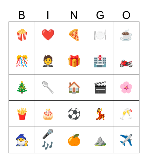 Nuestra Boda Bingo Card