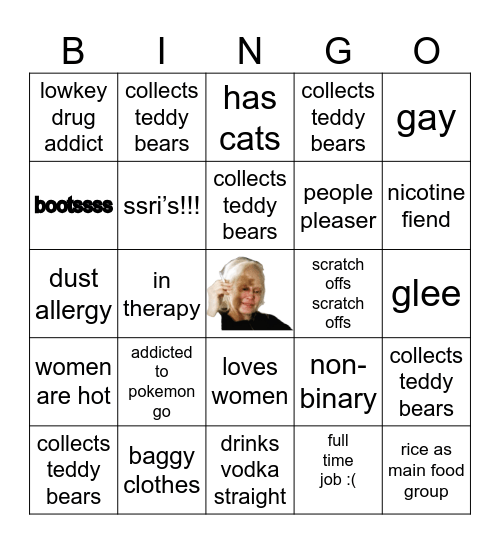 ~ Mae Bingo ~ Bingo Card