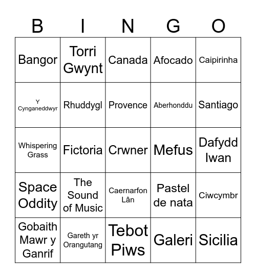 AWST 15fed Bingo Card