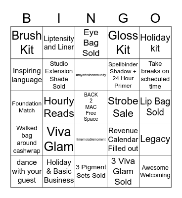 Nutcracker Sweetness YASSS Honaaay Bingo Card