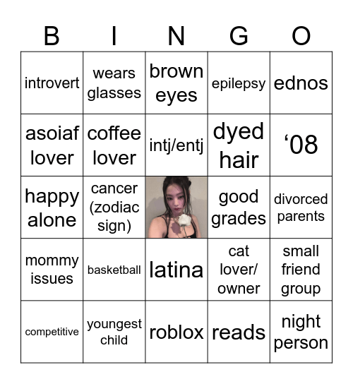 issy’s bingo! Bingo Card