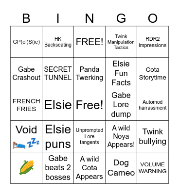 HERE QUEER EVERYWHERE Bingo Card
