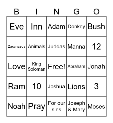 Back to School Bingo Card