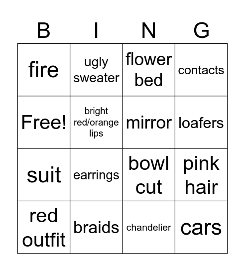 kpop 3rd gen Bingo Card