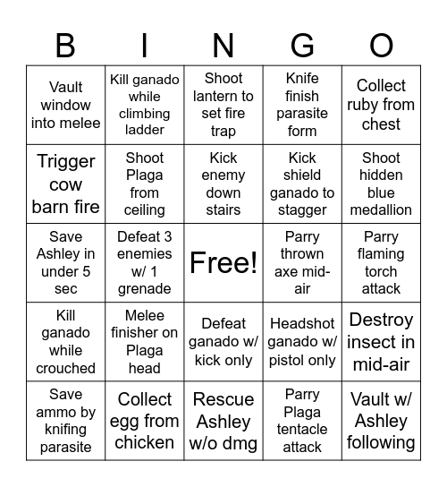 Board 3 – Challenging Bingo Card