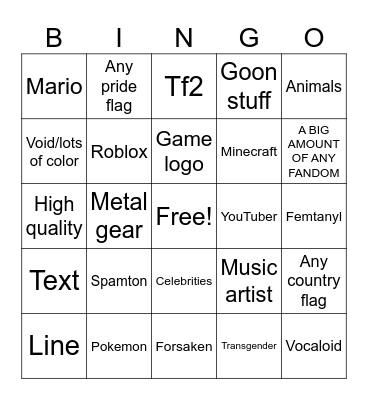 Supercalifragilisticexpialidocious Bingo Card