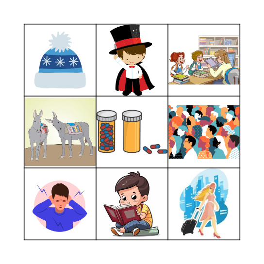 BINGO EN ESPAÑOL Bingo Card