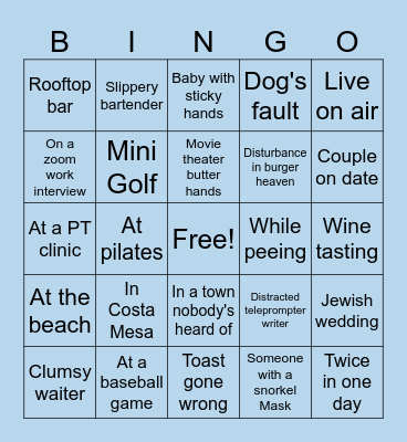 Broken Glass Ceilings Bingo Card