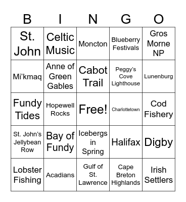 At Bingo Card