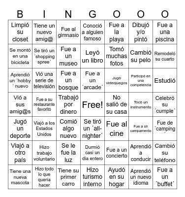 Back to School Bingo - Edición Verano 2025 Bingo Card