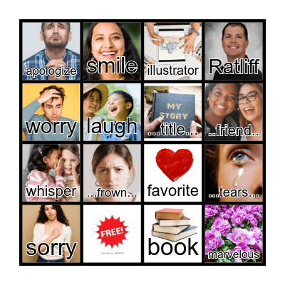 Friendship and Feelings Bingo Card