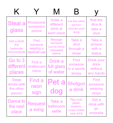 Happy Birthday Bingo Card