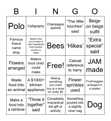 With Love Bingo Card