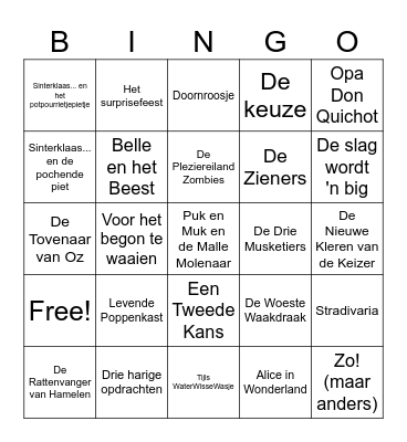 TRAPPAF Bingo Card