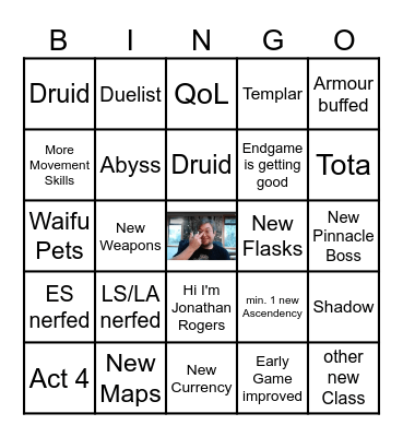 THE THIRD EDICT Bingo Card