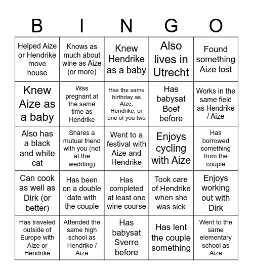 BoBo Bingo 22 August 2025 - Lestevenie - Find someone who: Bingo Card