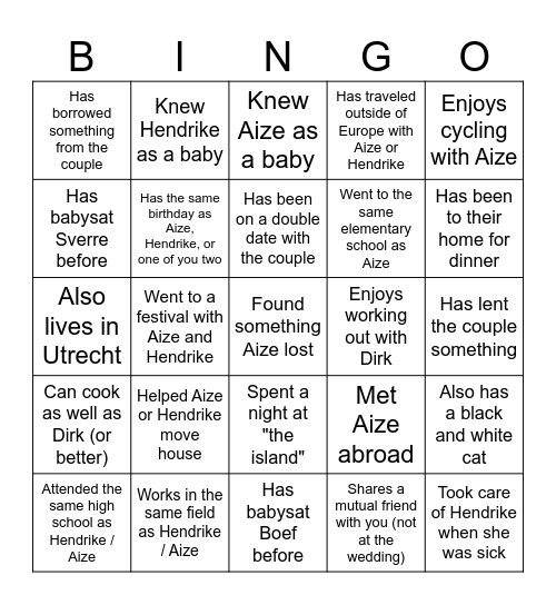 BoBo Bingo 22 August 2025 - Lestevenie - Find someone who: Bingo Card