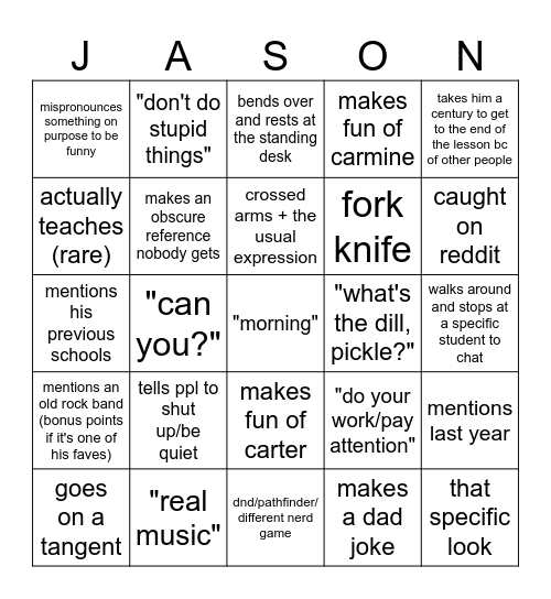 mr. c bingo bootleg Bingo Card