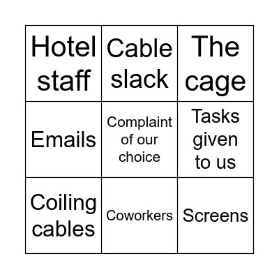 Bingo 2.0 Bingo Card